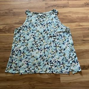 J Jill 100% Linen tank top size XL